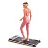 Walking Pad Treadmill Under Desk for Home Office Fitness, Mini Portable Treadmill with APP Remote Control and 16 Inch Running Area(Note: Forbidden to