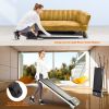 Walking Pad Treadmill Under Desk for Home Office Fitness, Mini Portable Treadmill with APP Remote Control and 16 Inch Running Area(Note: Forbidden to