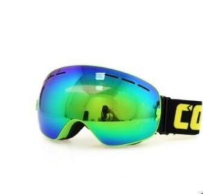 Spherical Double-layer Anti-fog Glasses (Option: F)