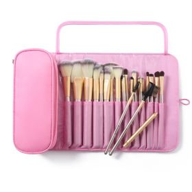 Multi Functional Folding Professional Beauty And Makeup Tool Storage Bag (Color: Pink)
