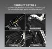 AOSTIRMOTOR New Pattern 26" 1000W Electric Bike Fat Tire 52V15AH Removable Lithium Battery for Adults(white)