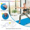 6'x 2' Gymnastics Mat, 2" Thick Folding Tumbling Mat with Hook and Loop Fastener, Foldable Gym Mat with Carrying Handles, Cheer Mats for Kids Adults H