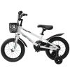 Kids Bike 14 / 16 inch for 3-12 Year Old Boys & Girls with Training Wheels, Freestyle Kids' Bicycle with Bell,Basket and fender.