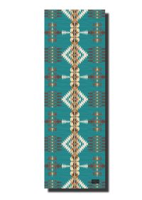 Ascend Yoga Mat Pendleton (Style: Rancho Arroyo Turquoise Mat)